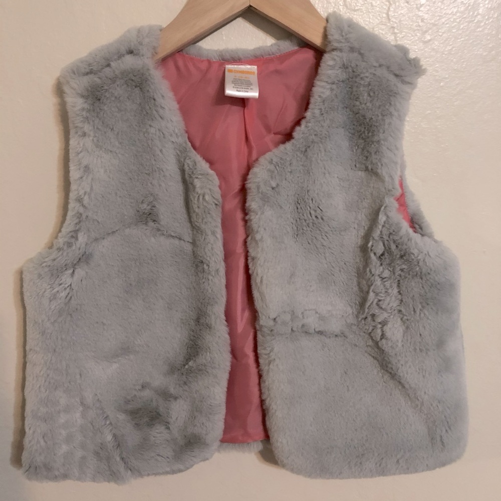 Cute Gymboree Furry vest
